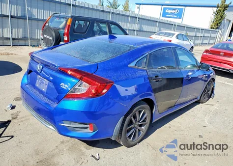2020 Honda Civic Ex from USA, damaged, VIN 19XFC1F36LE011346